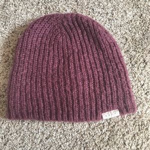 Burnt pink Neff beanie